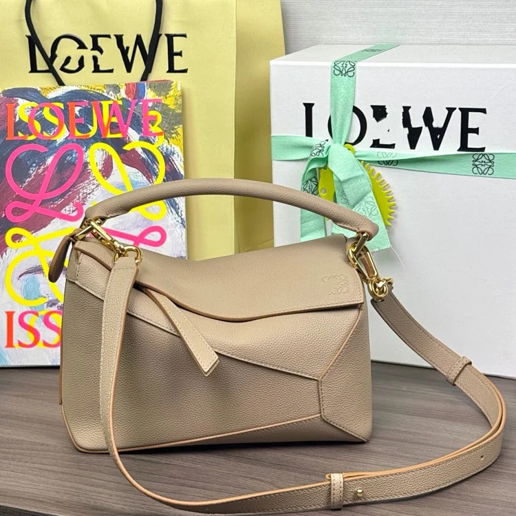 Loewe Puzzle leather shoulder bag