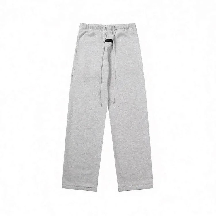 New FEAR OF GOD ESSENTIALS flocked letter men and women casual loose plus velvet hooded sweatshirt trendy