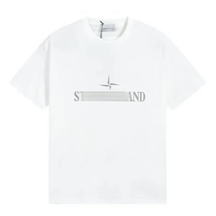 Shitongdao casual short-sleeved T-shirt printed loose round neck