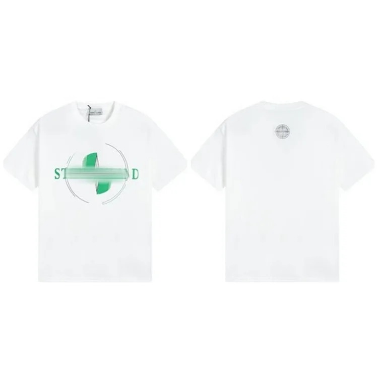 Shitongdao casual short-sleeved T-shirt printed loose round neck
