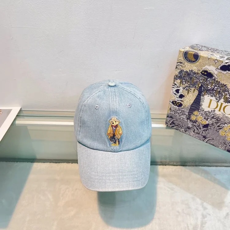 Men's and women's denim baseball cap casual all-match peaked cap