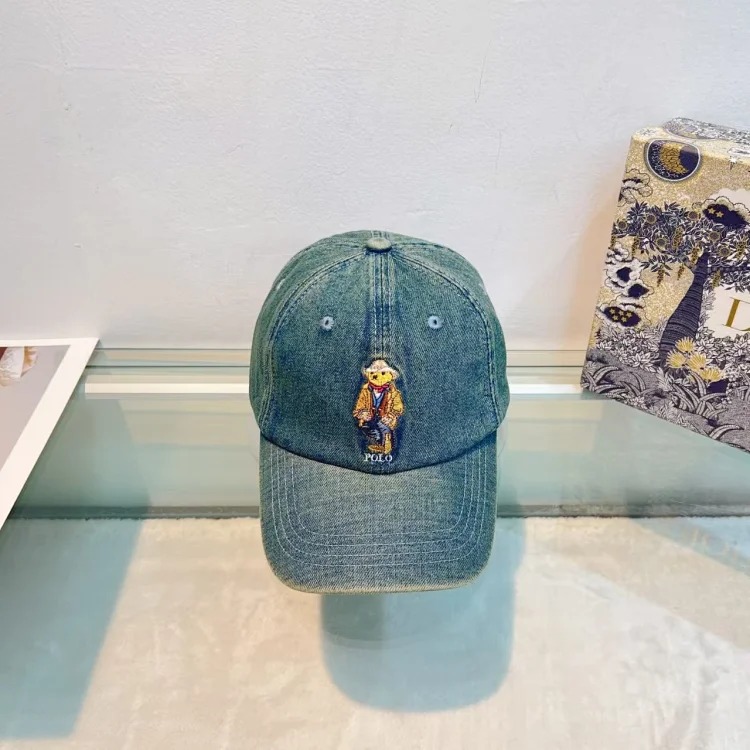 Men's and women's denim baseball cap casual all-match peaked cap