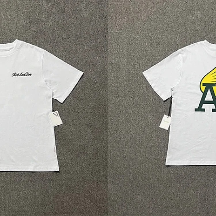 Abstract color block print summer loose casual short-sleeved T-shirt for men and women