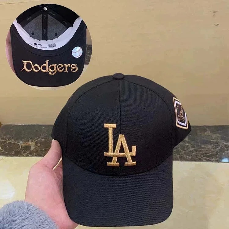 Baseball hat Korean Yankees NY men's and women's adjustable couple LA hard top all-match sunvisor peaked cap
