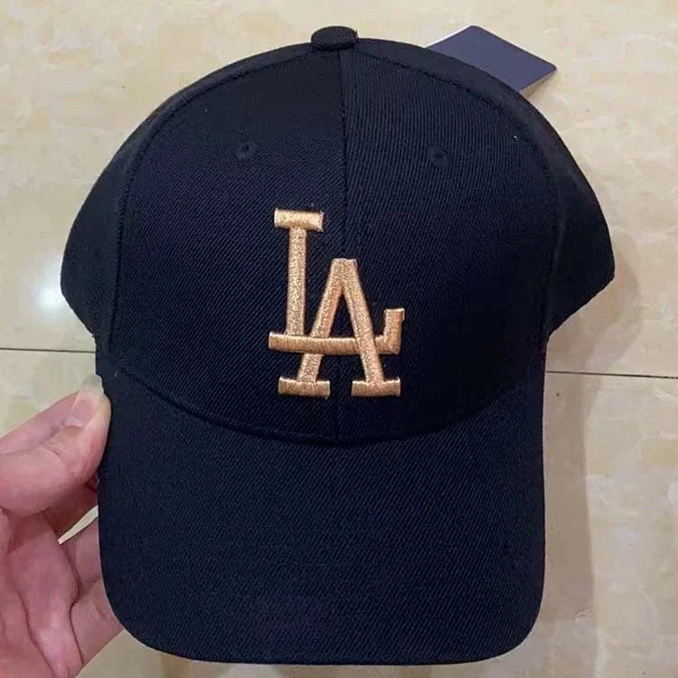 Baseball hat Korean Yankees NY men's and women's adjustable couple LA hard top all-match sunvisor peaked cap