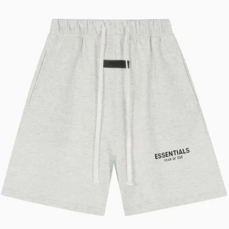 Front and back letter flocking summer trendy casual men's and women's short-sleeved shorts suit