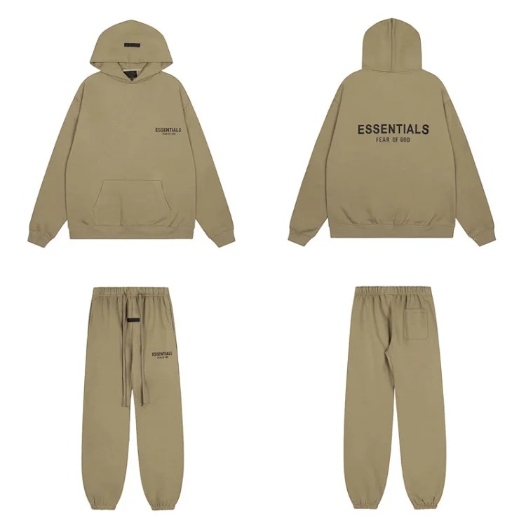 Hooded sweatshirt with black letter flocking