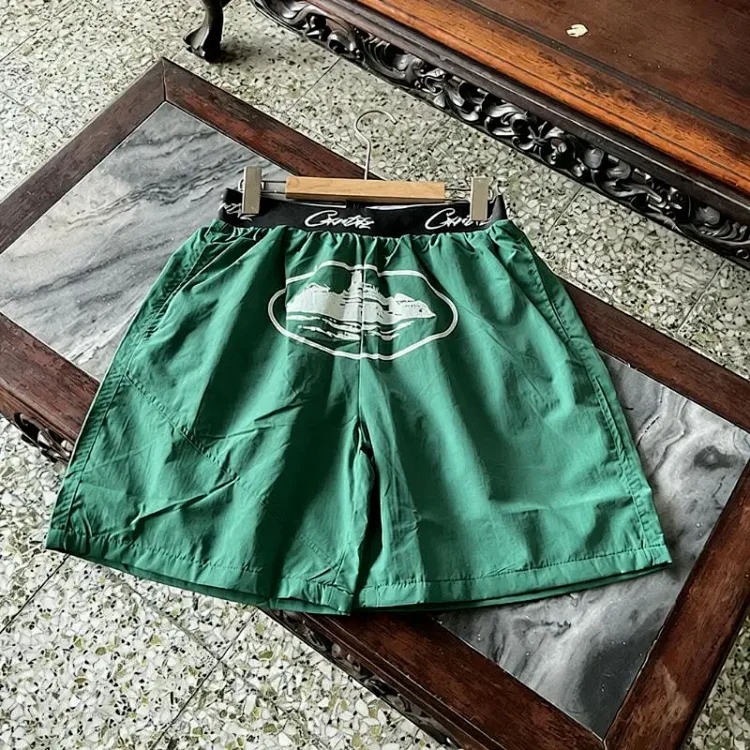Printed style street loose casual trendy brand hip-hop five-point shorts