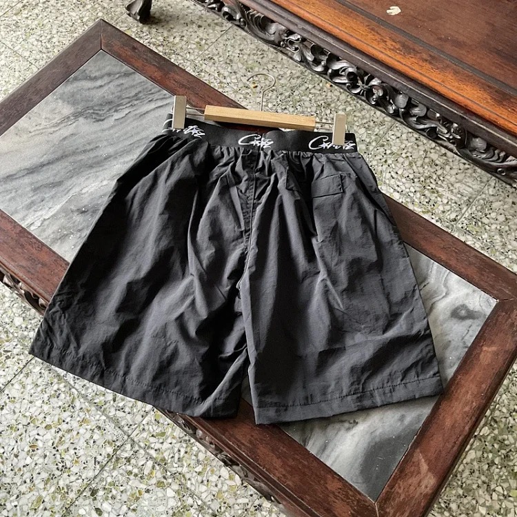 Printed style street loose casual trendy brand hip-hop five-point shorts