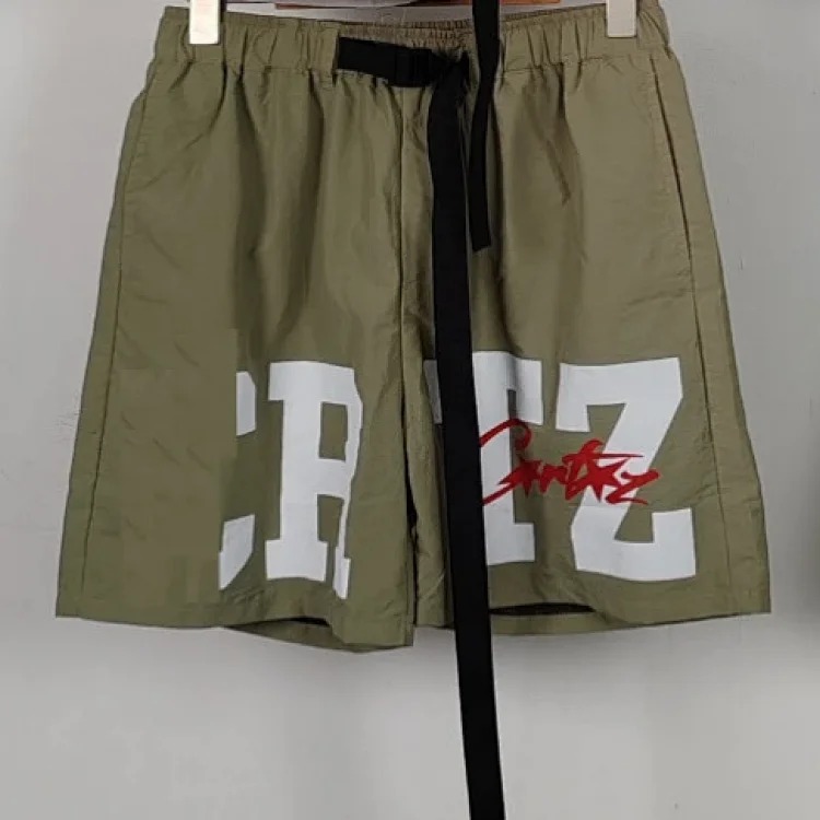 Printed style street loose casual trendy brand hip-hop five-point shorts