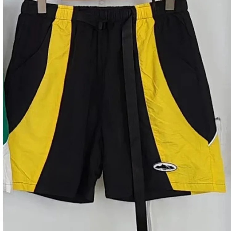 Printed style street loose casual trendy brand hip-hop five-point shorts
