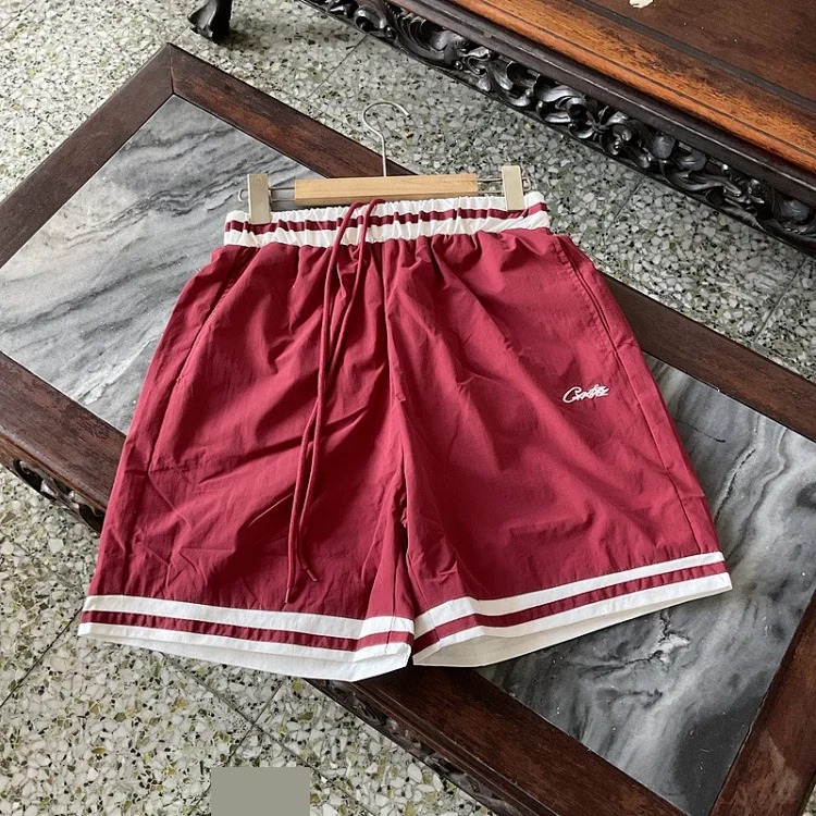 Printed style street loose casual trendy brand hip-hop five-point shorts