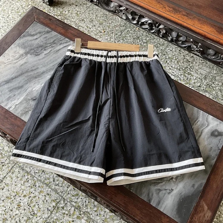 Printed style street loose casual trendy brand hip-hop five-point shorts