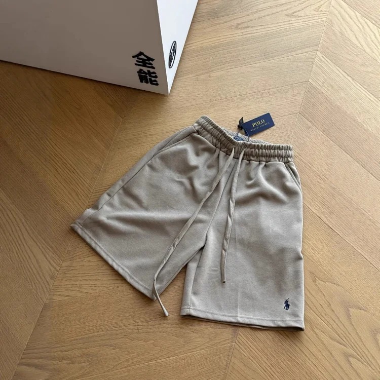 Ralph Lauren Cotton shorts, casual 50-point beach pants, casual retro pony embroidery