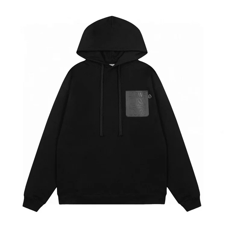 Pure cotton long-sleeved sweatshirt, classic letter embroidery, casual loose and versatile hoodie image 12