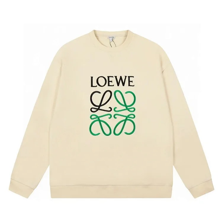 Pure cotton long-sleeved sweatshirt, classic letter embroidery, casual loose and versatile hoodie image 17