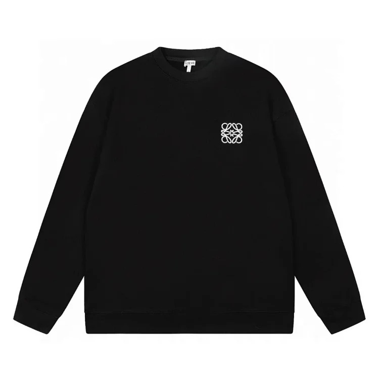 Pure cotton long-sleeved sweatshirt, classic letter embroidery, casual loose and versatile hoodie image 6