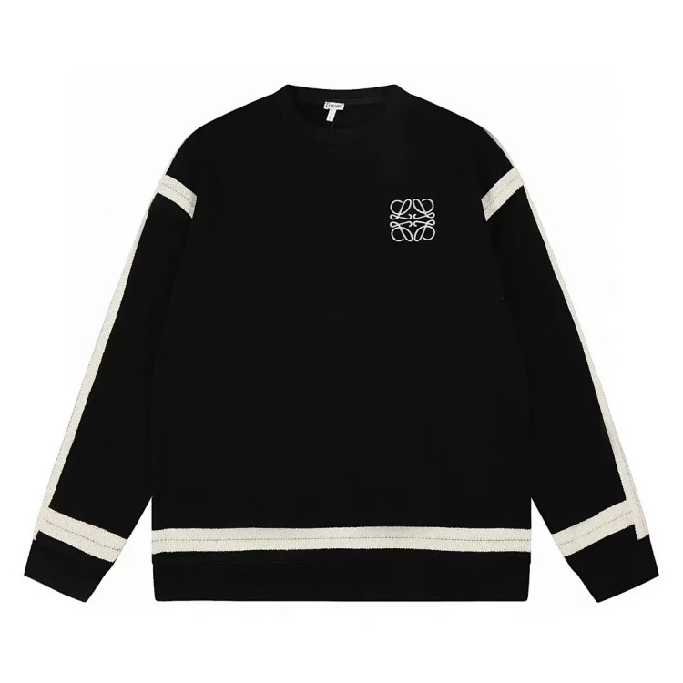 Pure cotton long-sleeved sweatshirt, classic letter embroidery, casual loose and versatile hoodie image 8