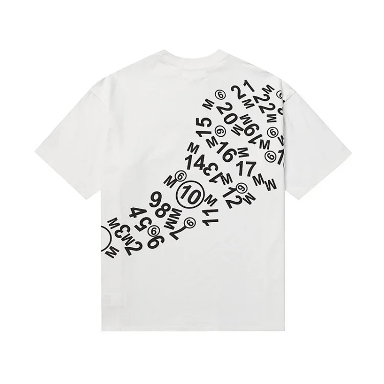 pure cotton digital short sleeves for men and women