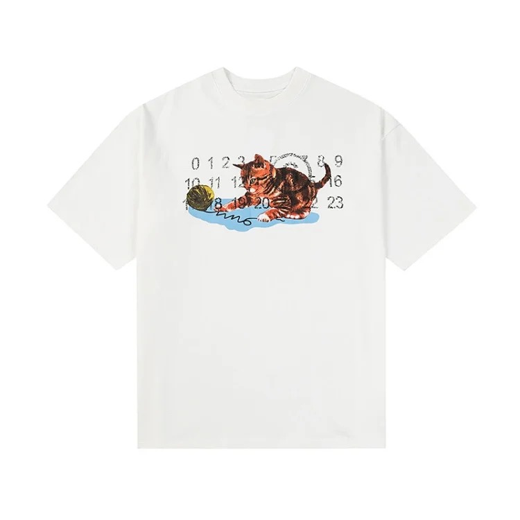 pure cotton digital short sleeves for men and women