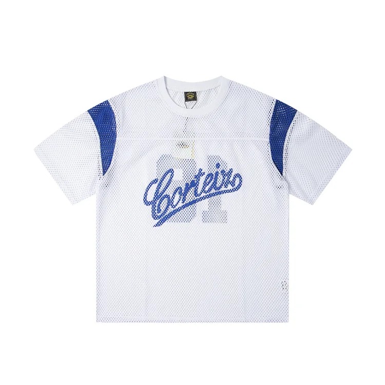 Sports short-sleeved T-shirt football uniform breathable polo shirt couple wear