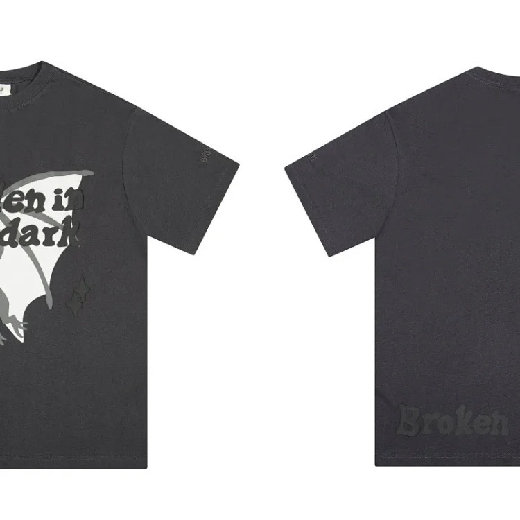 BROKEN PLANET Broken Planet American trendy brand foam couple short-sleeved loose men's and women's versatile T-shirt cross-border