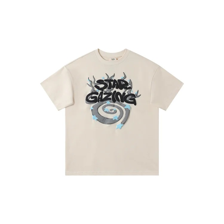 BROKEN PLANET Broken Planet American trendy brand foam couple short-sleeved loose men's and women's versatile T-shirt cross-border