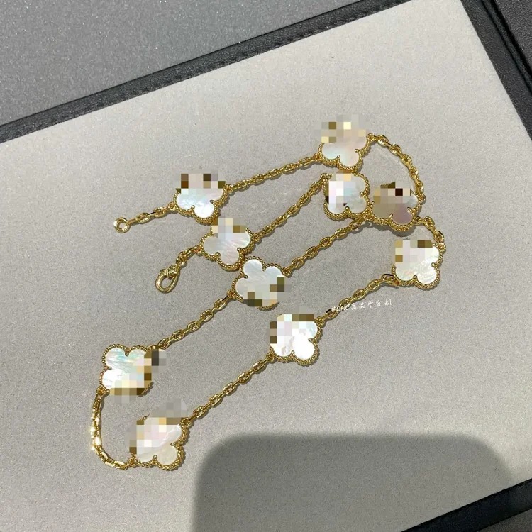 Ten Flowers and Twenty Flowers Necklace Natural Fritillaria
