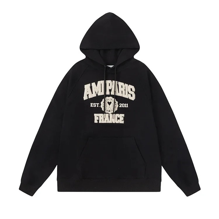 Letter love foam printed hooded sweatshirt for men and women round neck pullover sweatshirt(pic12) Letter love foam printed hooded sweatshirt for men and women round neck pullover sweatshirt
