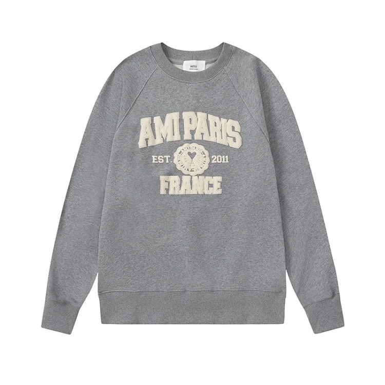 Letter love foam printed hooded sweatshirt for men and women round neck pullover sweatshirt(pic7) Letter love foam printed hooded sweatshirt for men and women round neck pullover sweatshirt