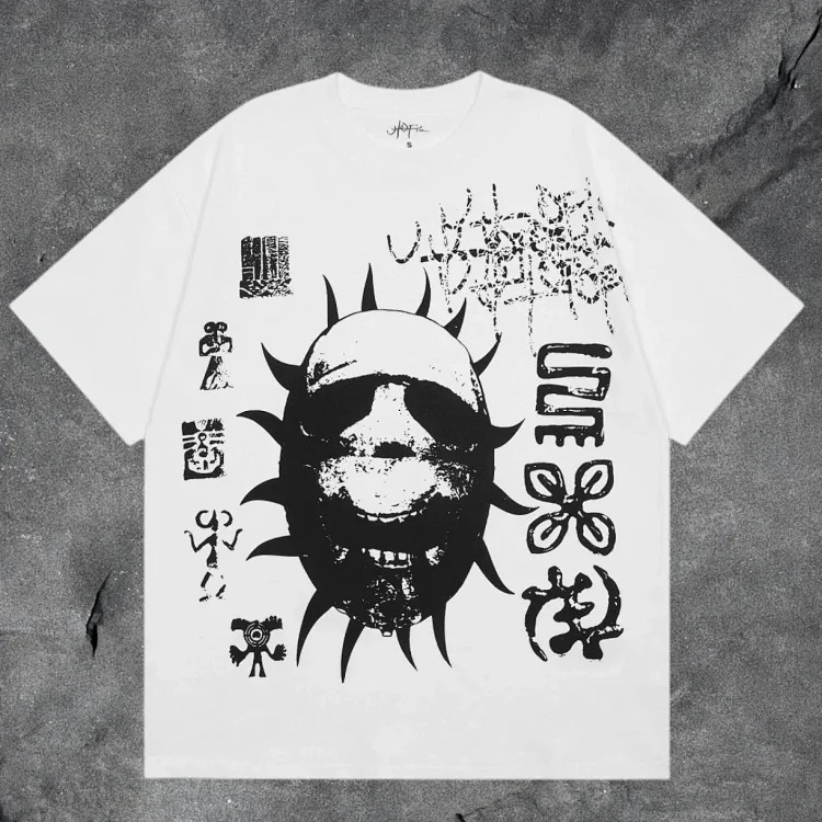 Travis scott short-sleeved Utopia TS co-branded utopia limited American high street T-shirt