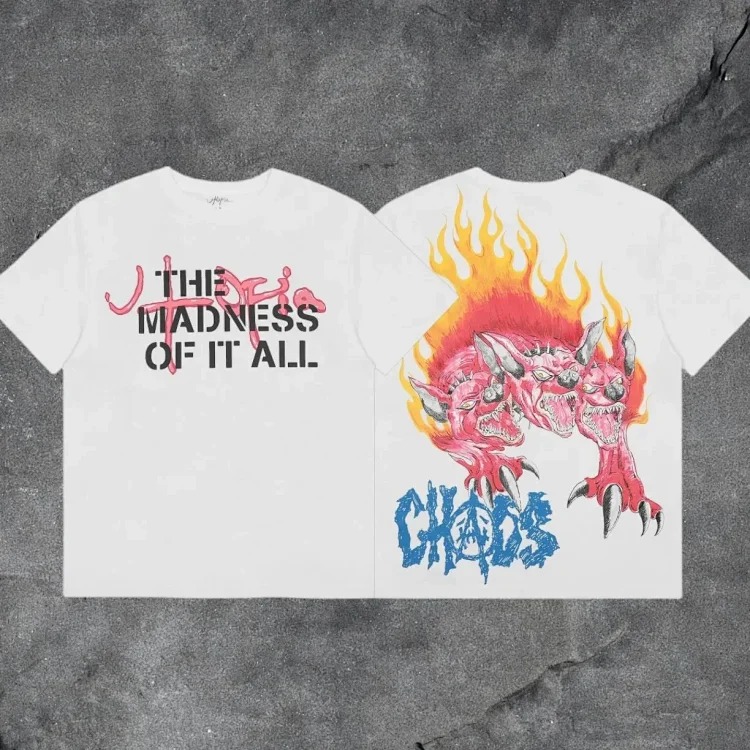 Travis scott short-sleeved Utopia TS co-branded utopia limited American high street T-shirt
