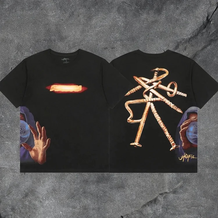 Travis scott short-sleeved Utopia TS co-branded utopia limited American high street T-shirt