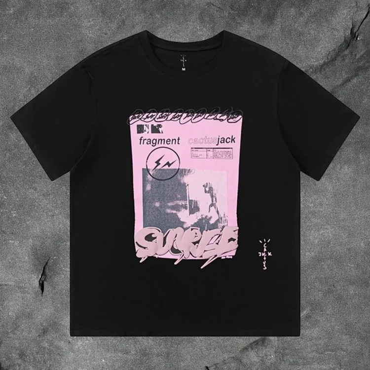 Travis scott short-sleeved Utopia TS co-branded utopia limited American high street T-shirt
