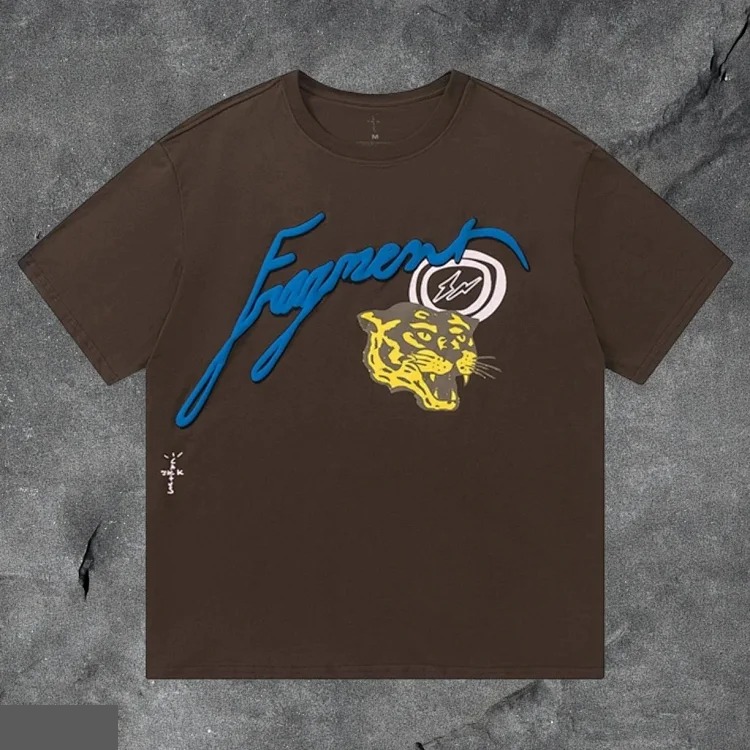 Travis scott short-sleeved Utopia TS co-branded utopia limited American high street T-shirt