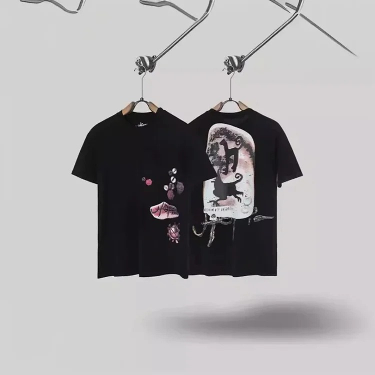 2024 new Travis Scott Cactus Jack Utopia joint model Stone Tengu short-sleeved T-shirt