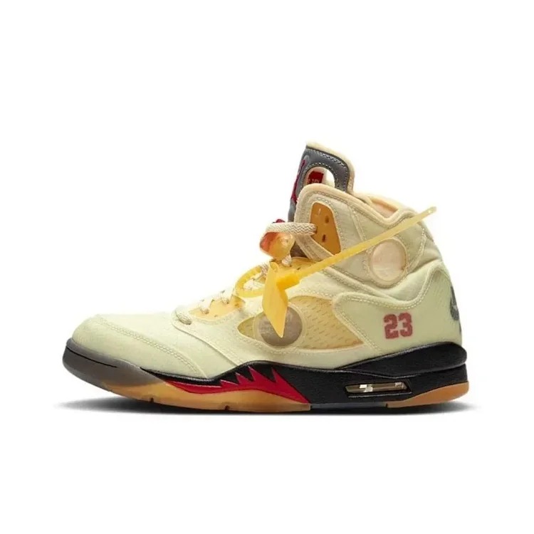 Jordan AJ5 OW joint basketball shoes image 3