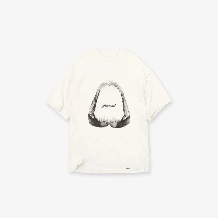 Washed distressed short-sleeved collection Doberman vintage retro heavyweight T-shirt