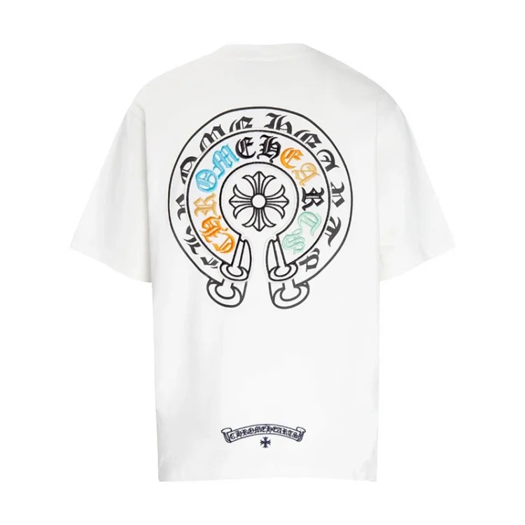 CH summer European and American street hip-hop short-sleeved series for men and women