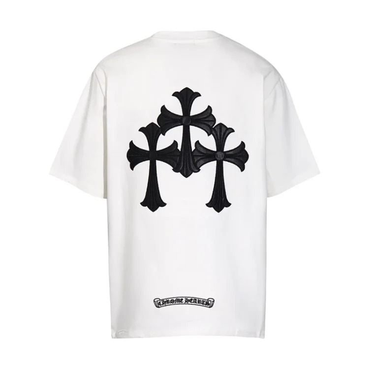 CH summer European and American street hip-hop short-sleeved series for men and women