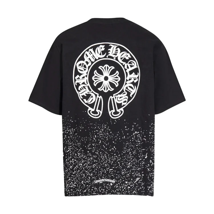 CH summer European and American street hip-hop short-sleeved series for men and women