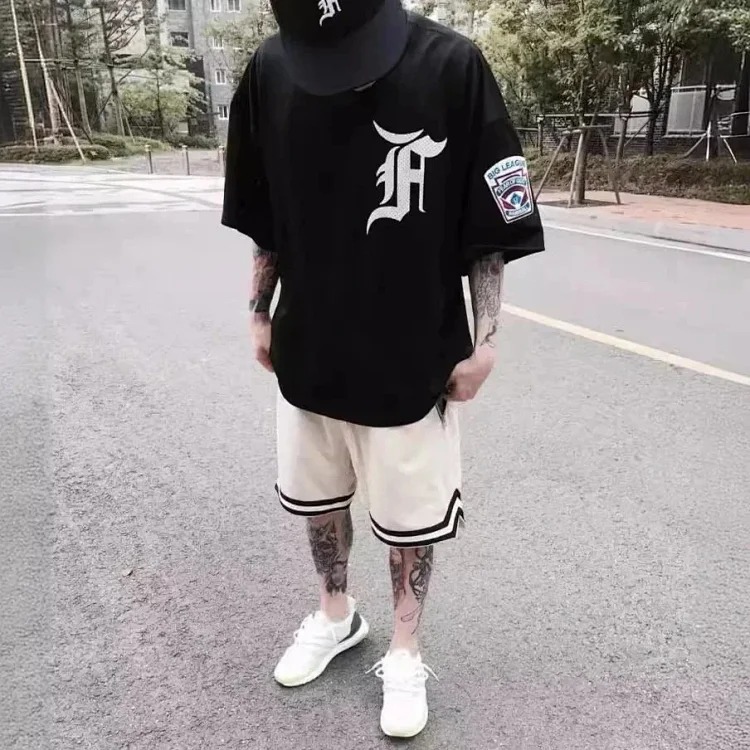FEAR OF GOD main line trend fifth season loose mesh five-point sports quick-drying shorts men's high street style