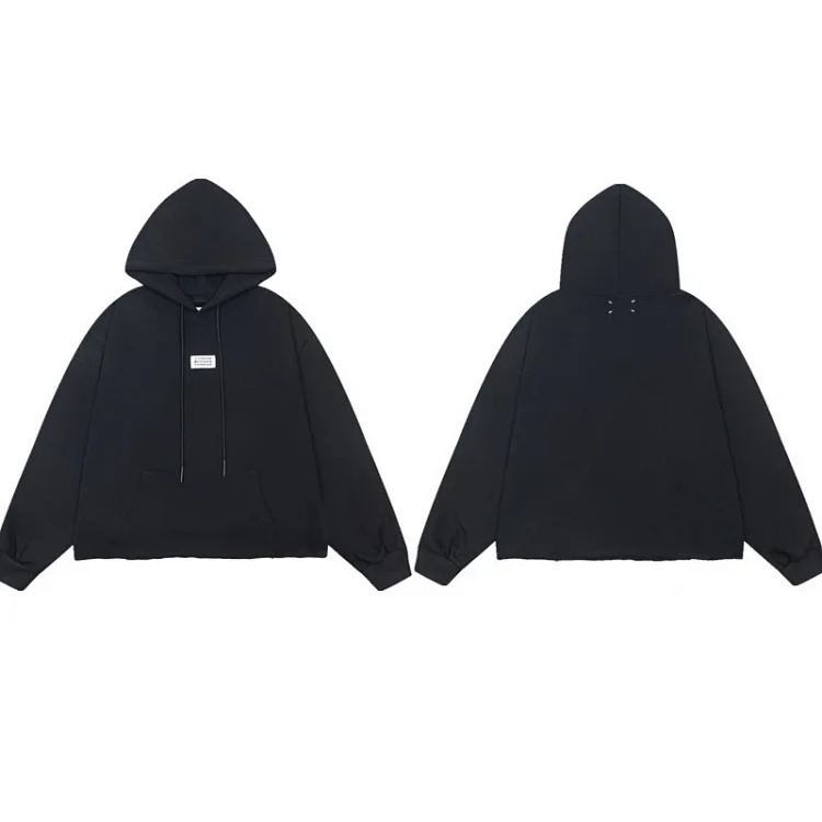 MM6 Maison Margiela Autumn and Winter Loose Jacket Casual Hooded Sweatshirt Trendy Print