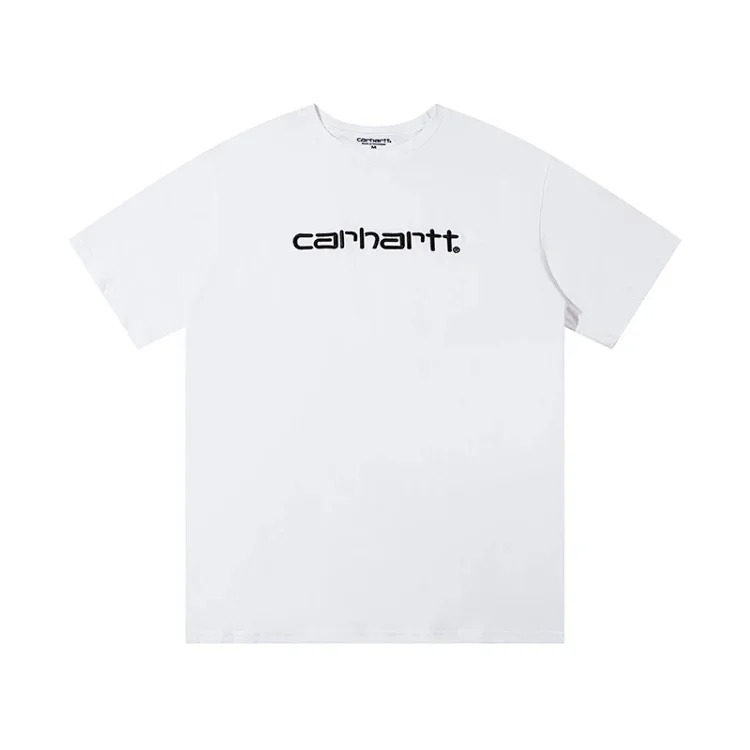 Kaha letter short-sleeved T-shirt for men and women