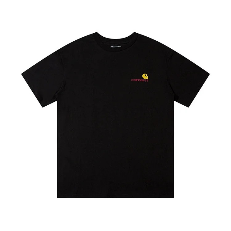 Kaha letter short-sleeved T-shirt for men and women