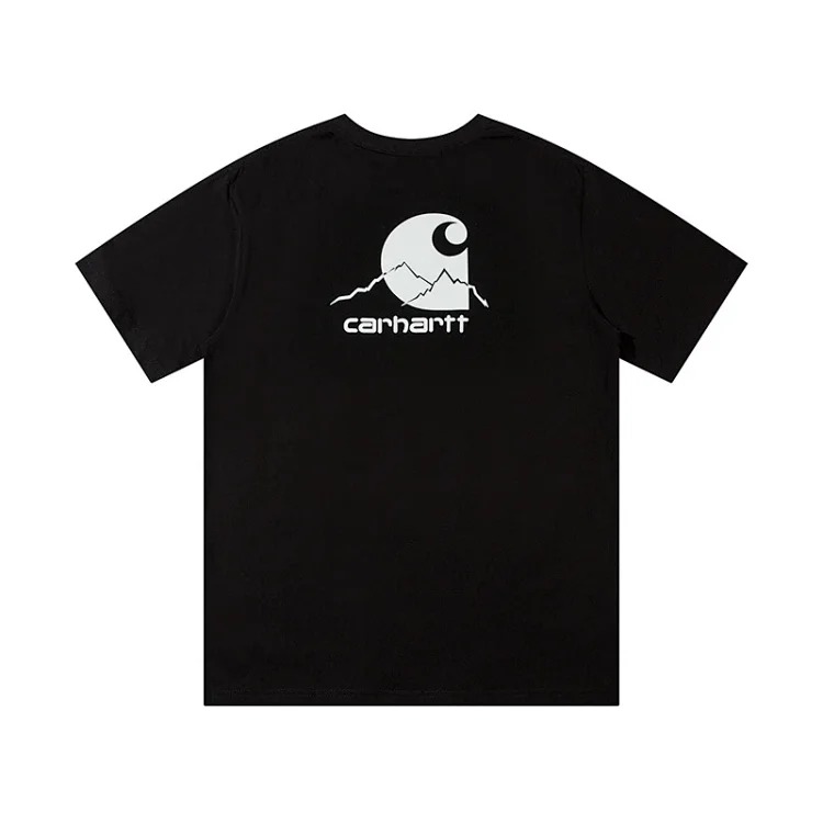Kaha letter short-sleeved T-shirt for men and women