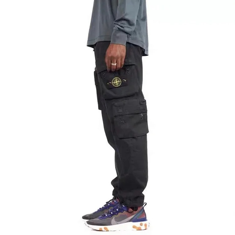 Stone Island STONEISLAGDS four-bag washable functional side-marked casual overalls for men and women for couples