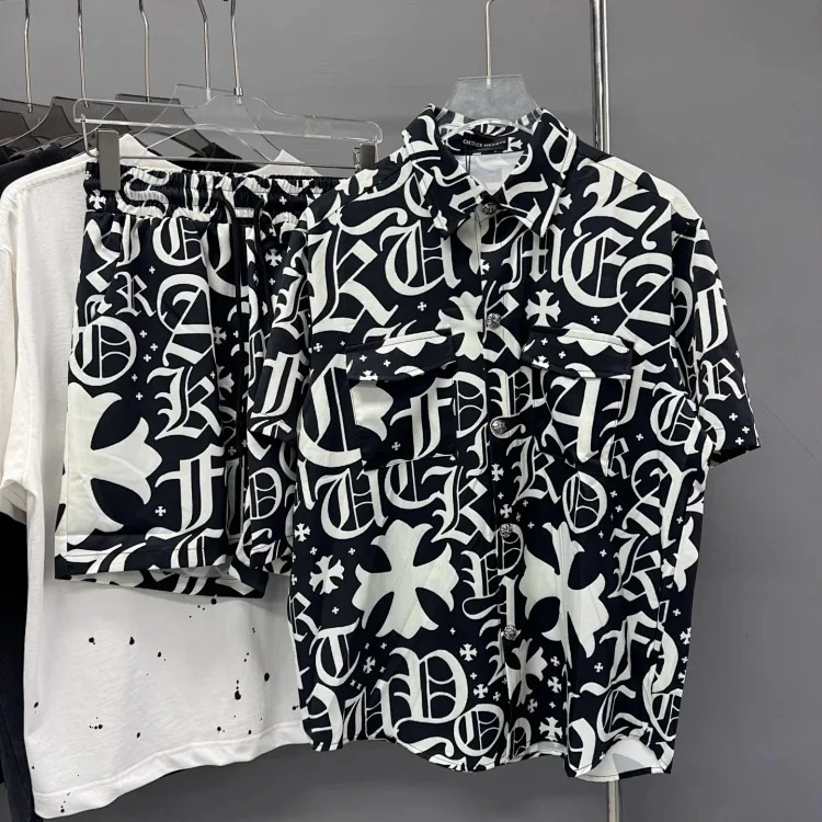 Heavy industry washed and distressed casual short-sleeved T-shirts for men and women