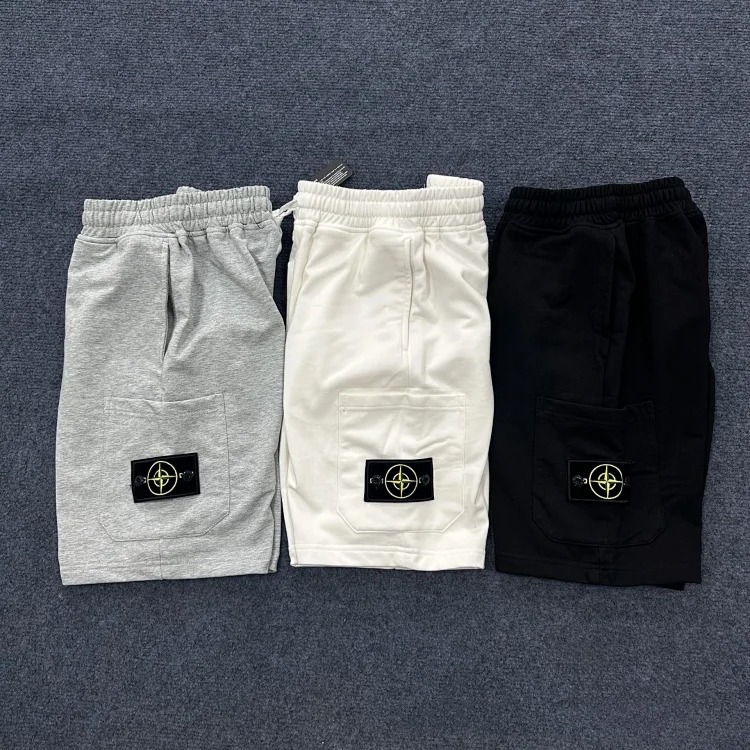 Stone casual trousers, sports workwear, versatile pockets