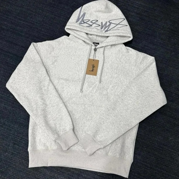 Embroidered hooded sweatshirt for men and women, couple style